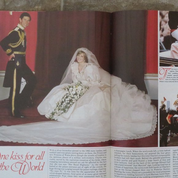 ROYAL Wedding BOOKLET 1981 Prince & Princess of Wales (965) - Picture 4 of 4